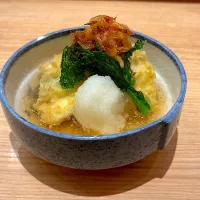 鰆天麩羅と桜海老の揚げ出し|けーたさん