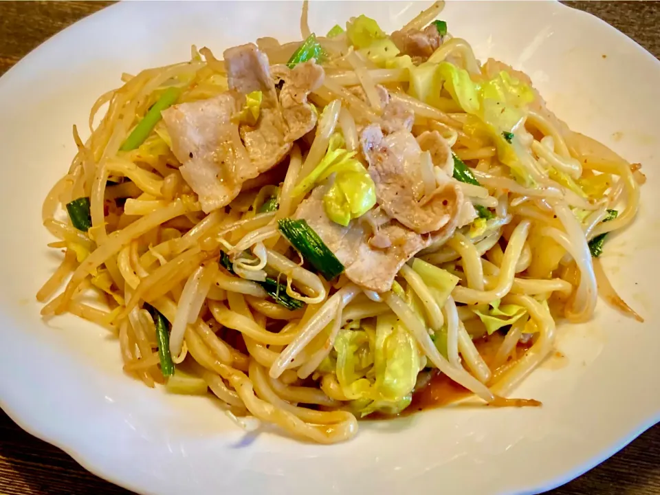 ＸＯ醬焼きそば(太麺)|mottoさん