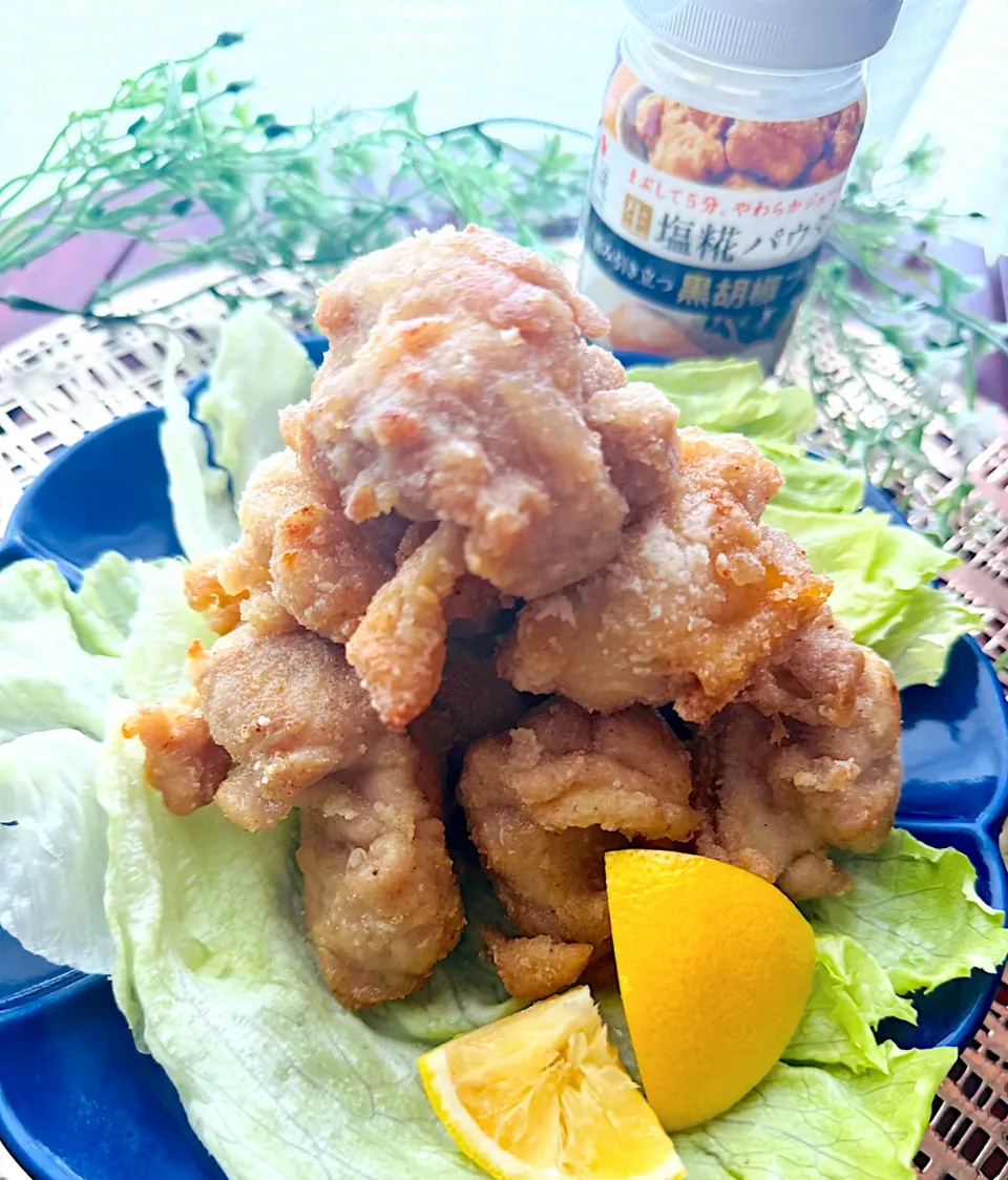 由美さんの料理 塩糀レモン🍋の唐揚げ|🌺🌺Foodie🌺🌺さん