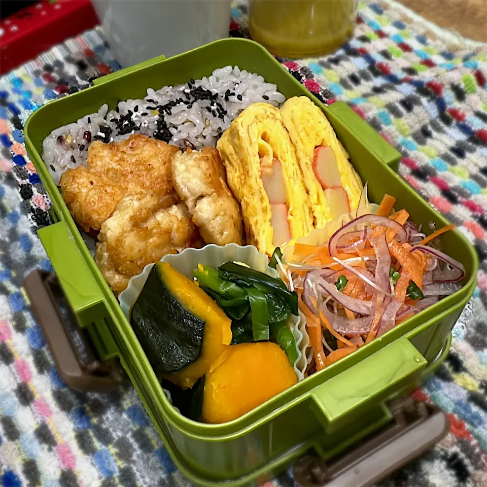 フライパンの中で調理完結、おひとり様からのチキンナゲット|くまちゃんさん