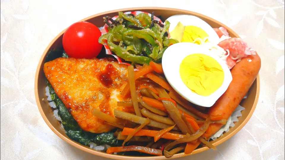 3/19のお弁当🍱
海苔弁当|卯月さん