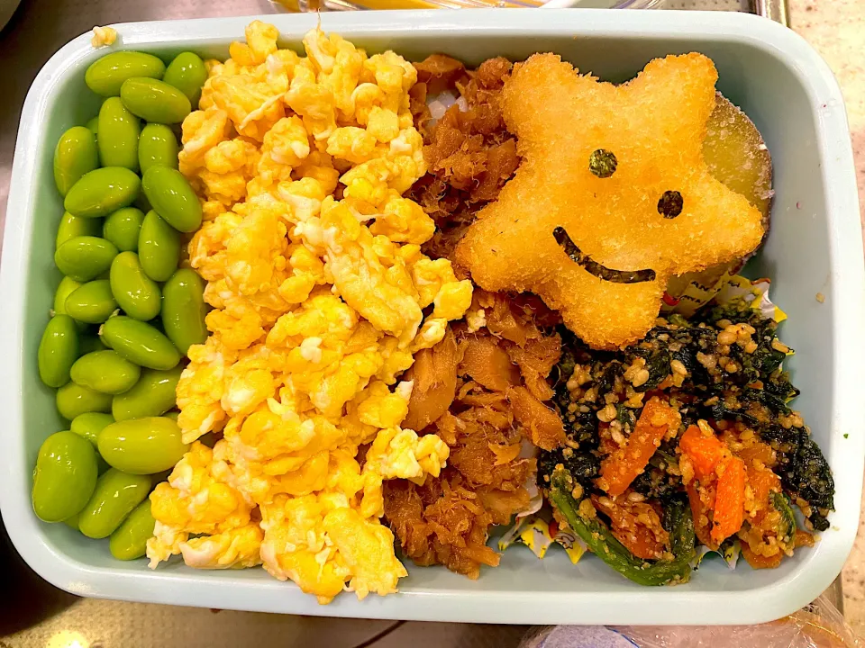 初めてのそぼろ弁当|みなみさん