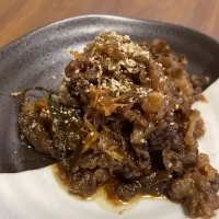 牛肉のしぐれ煮| いかりんぐ┏(・＿・)┛さん