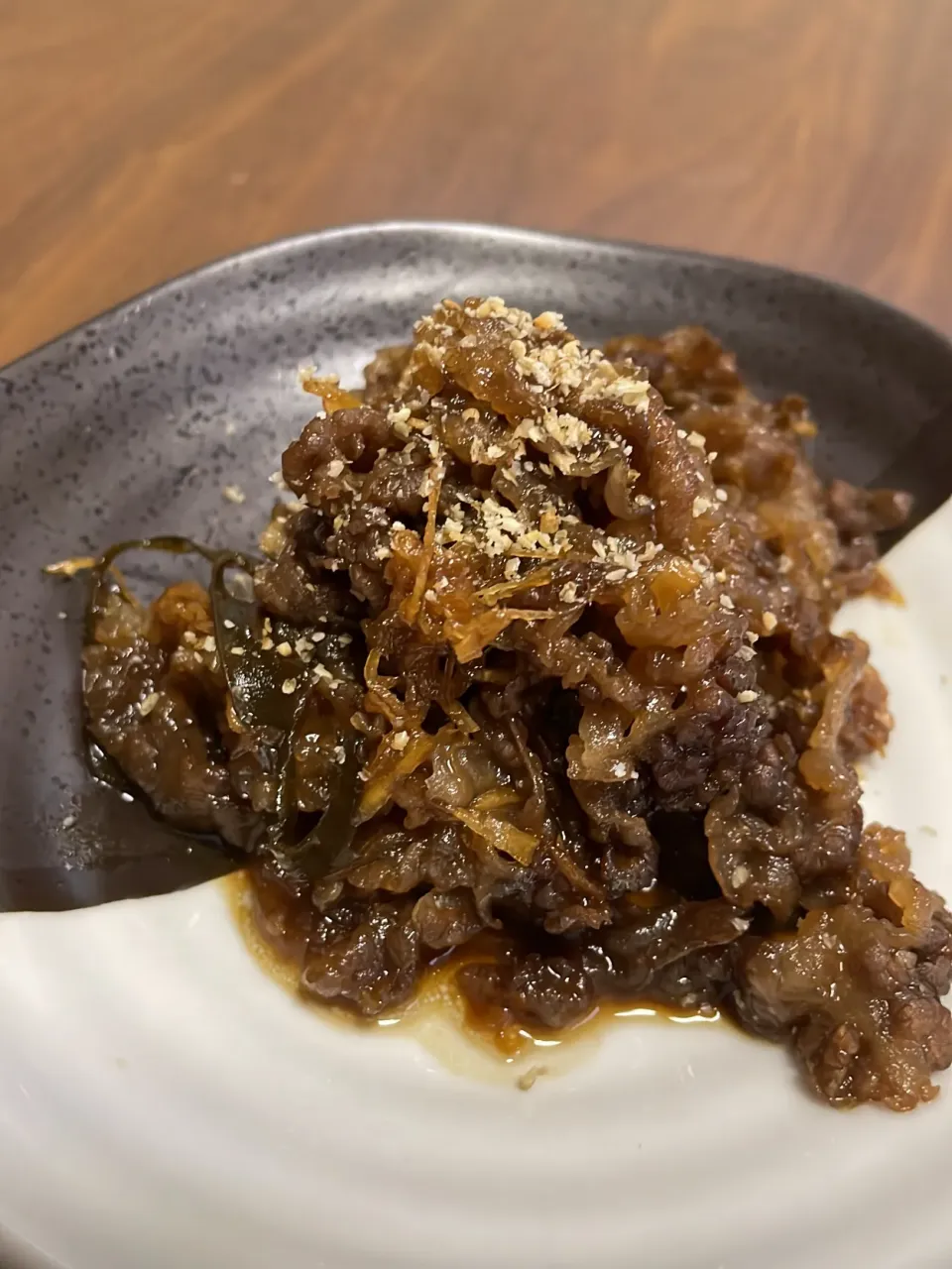 牛肉のしぐれ煮|いかりんぐ┏(・＿・)┛さん