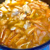 おっさん飯　キムチ鍋|ひげおやじさん