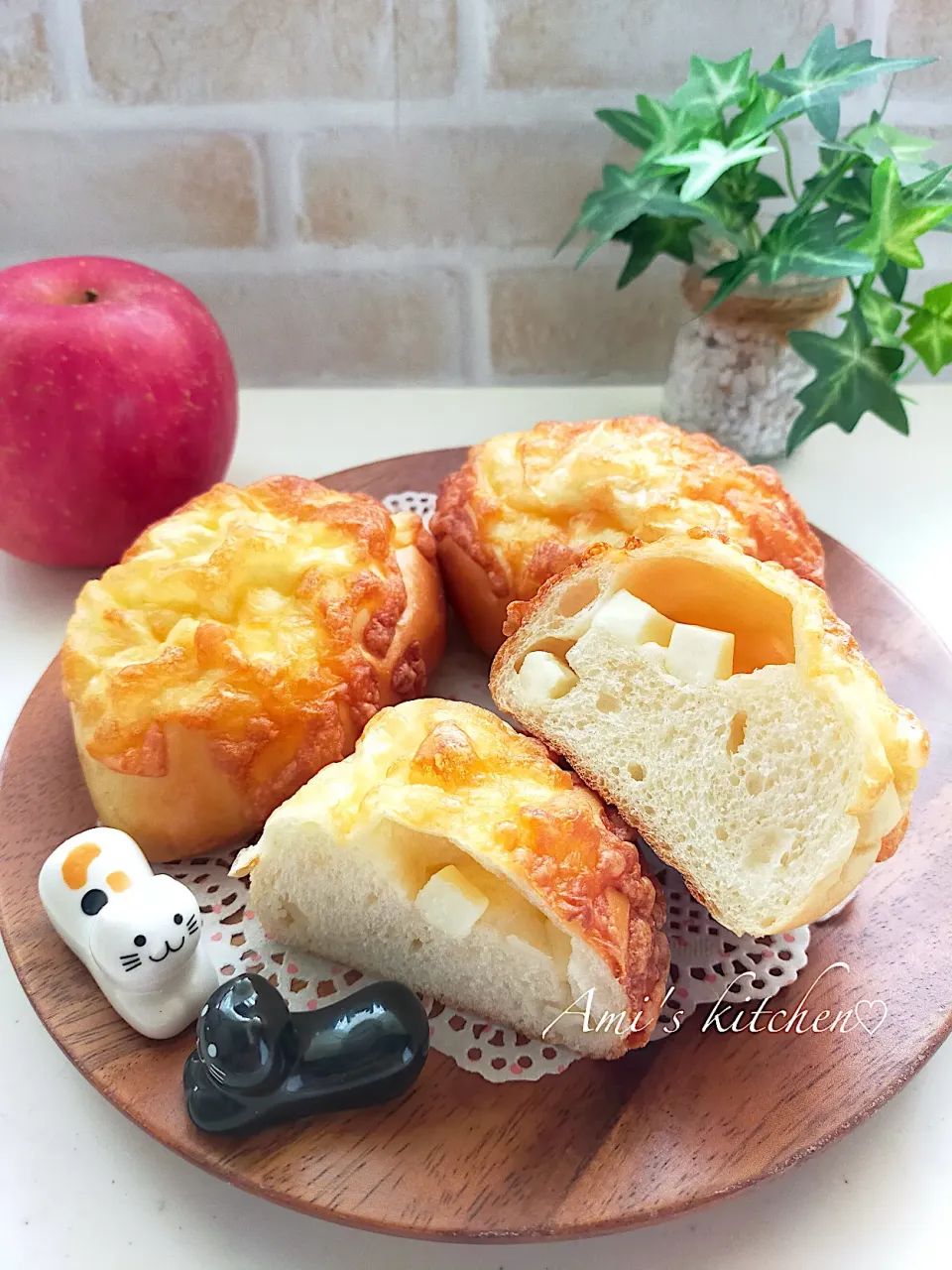 いつものチーズパン☺️🧀|あみさん