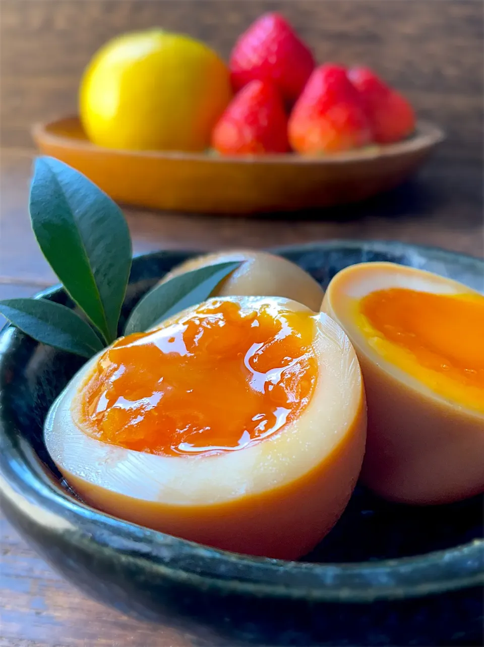 烏骨鶏のたまごde半熟煮卵🥚味玉|9421beruさん