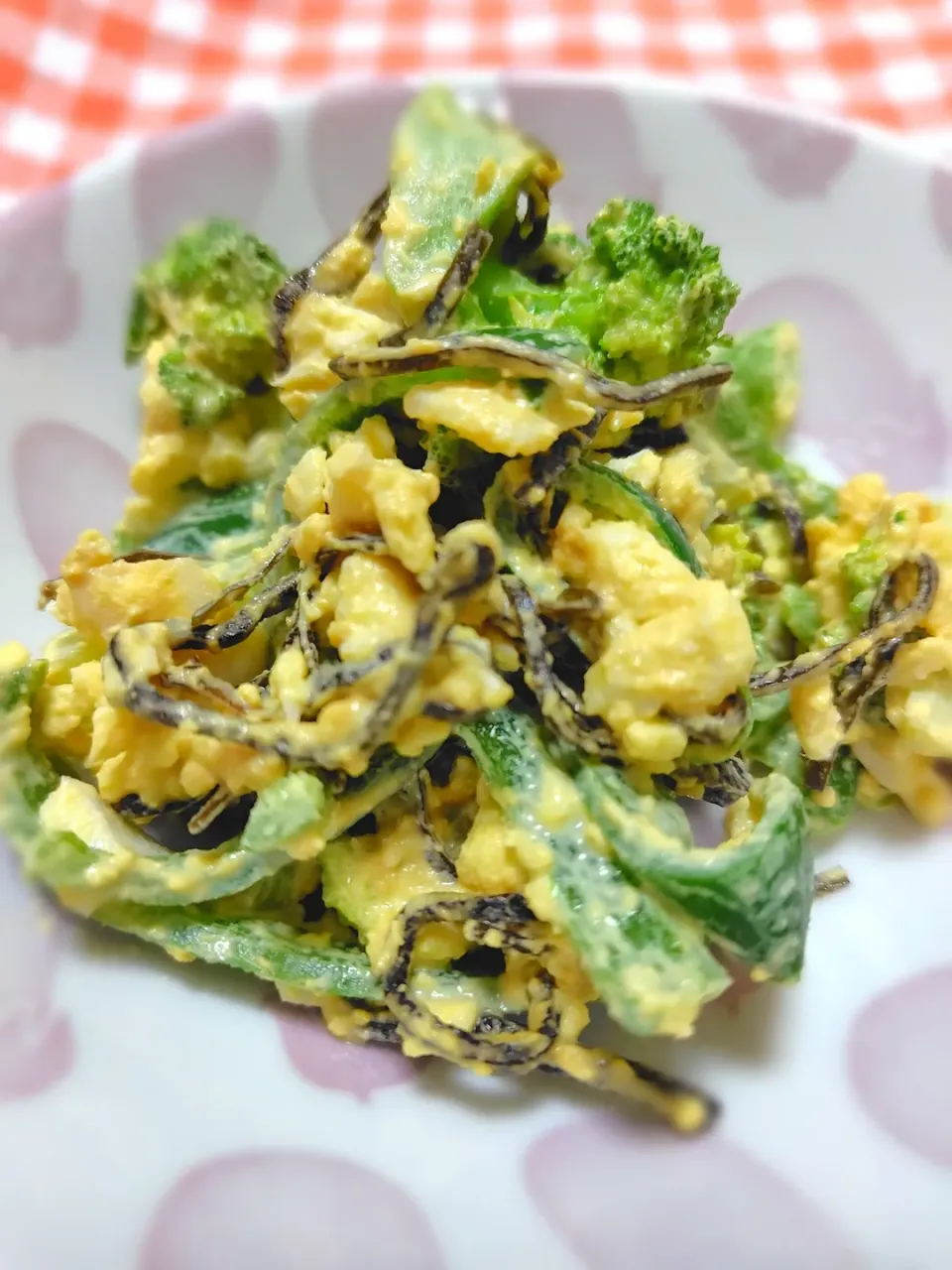 塩昆布たまごサラダ|藤さんちのごはんさん