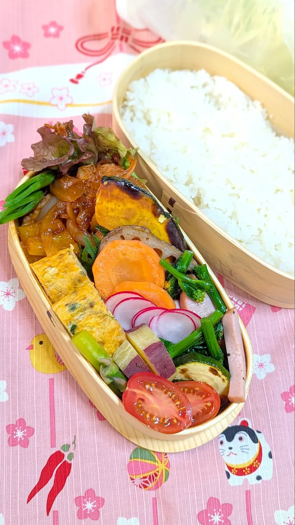 本日のお弁当〜豚ヒレのチャップ煮|f.1125beさん