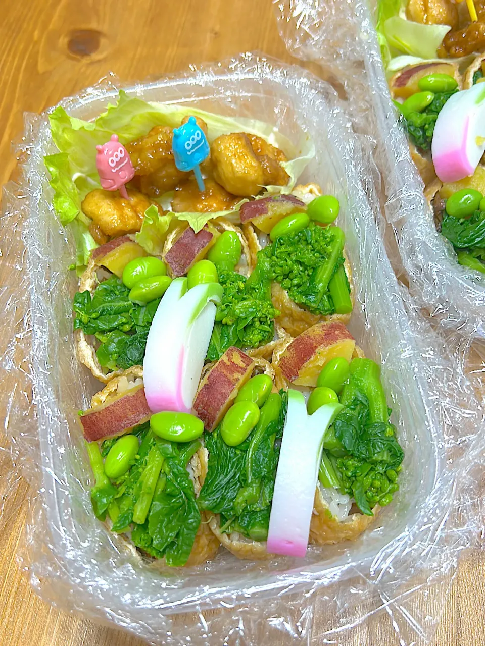 今日のお弁当🍱お稲荷さん🍙|地蔵菩薩さん