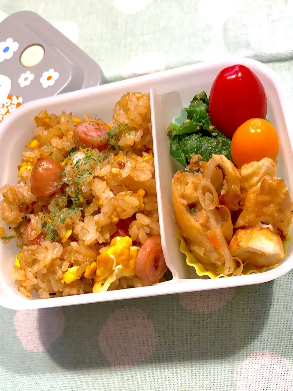 2025.3.23  ＊今日のお弁当＊菜の花のごま和え♪|rinrin*mama*さん