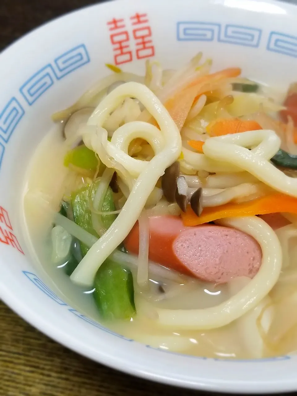 パパ作👨ちゃんぽん風うどん|ぱんだのままんさん