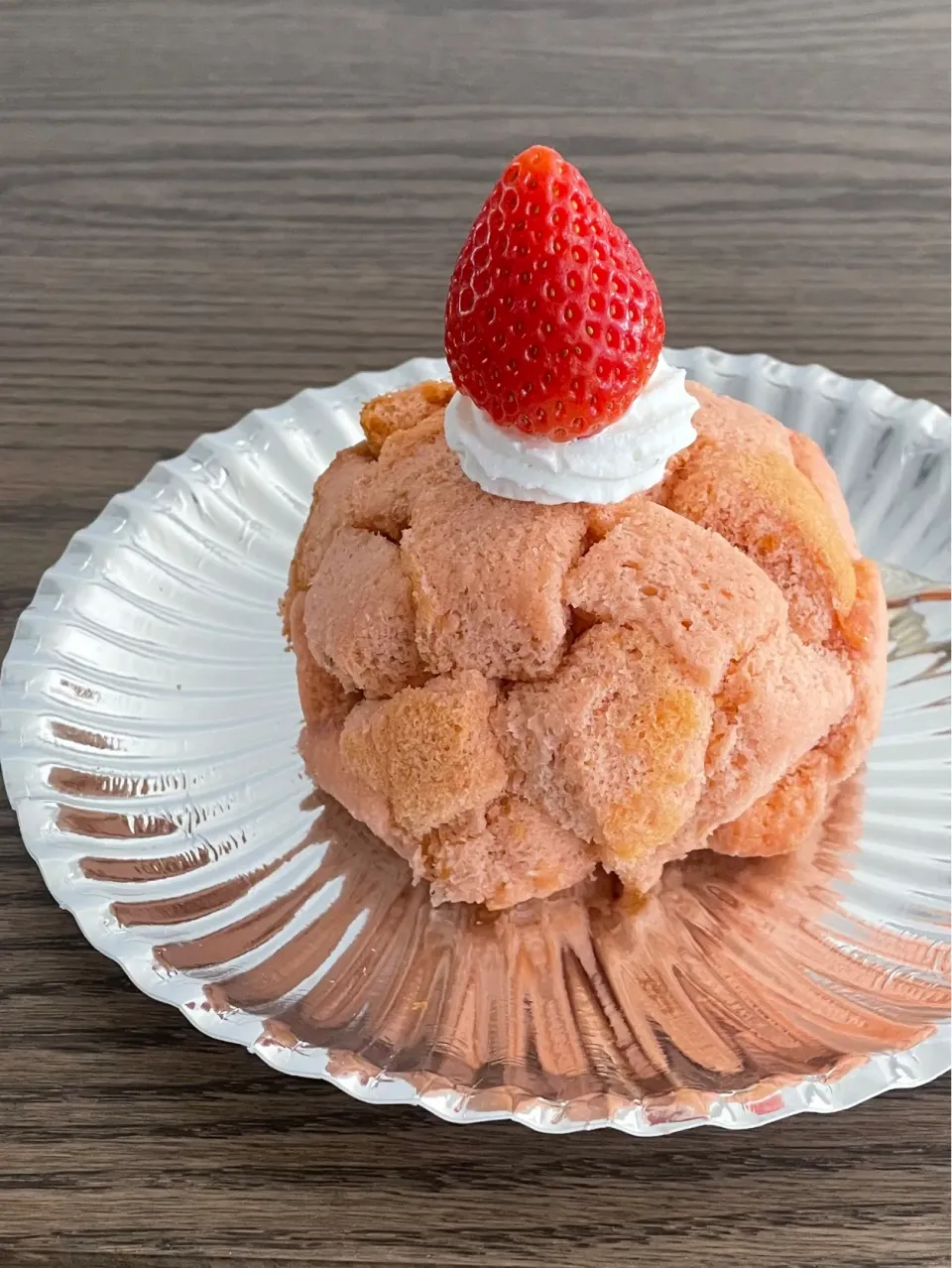 いちごシフォンのミモザ風ケーキ🍓|Ｌilicaさん