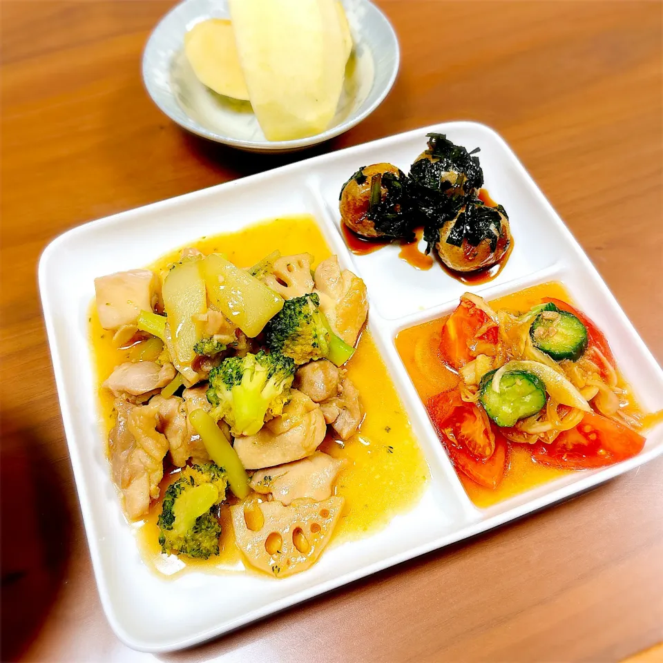 ガリバタチキンのぽん酢炒め|teritamagoさん