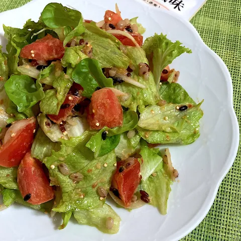 「キヌアと雑穀のみそチーズ風味」を使ってみたSnapdishの料理・レシピ写真:キヌアサラダ🥗