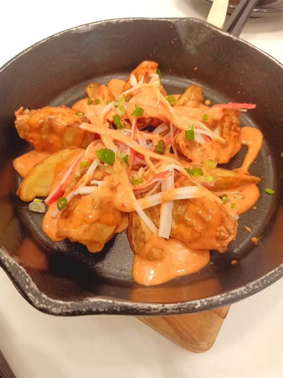 Crispy Spicy Gyoza 🥟🥢🤤|An'leeさん