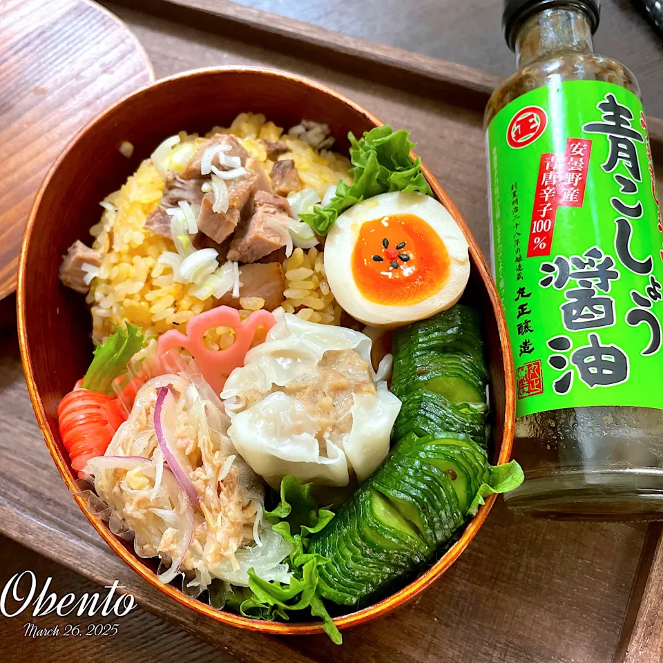 チャーハン弁当🍱😋|まぁちゃんさん
