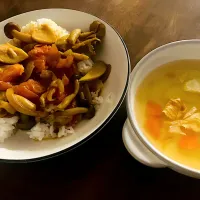 きのこたっぷりのスパイスカレー|ひまわりさん