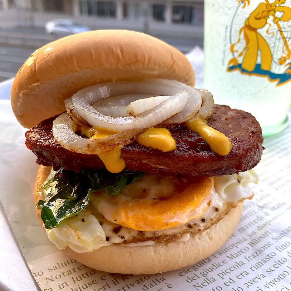 マルシンハンバーグのハンバーガー|Kさん