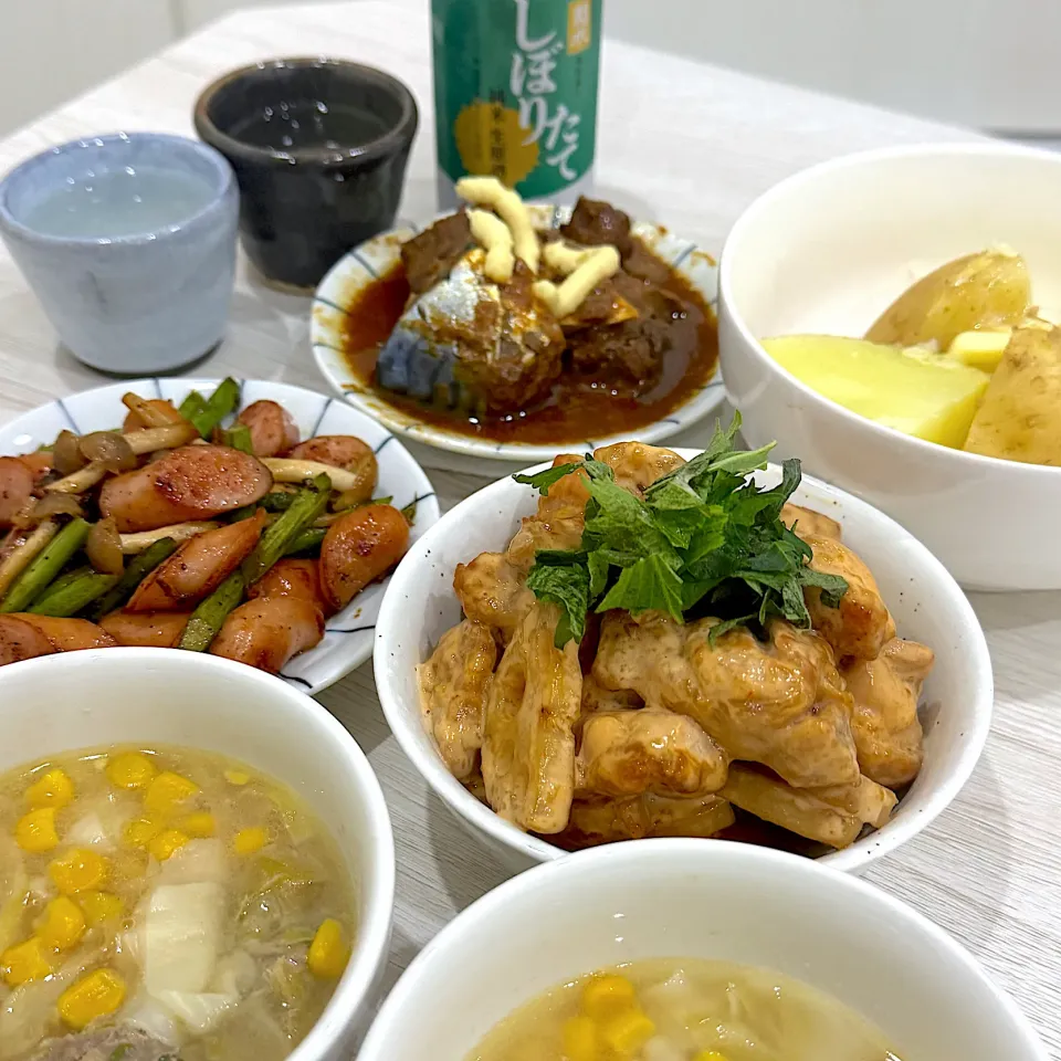 夜ご飯🌙🍚|朔さん