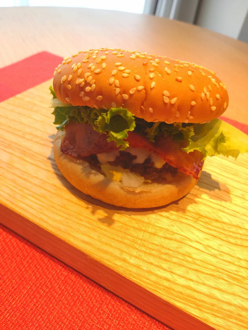 ベーコンレタスバーガー✨️|としさん