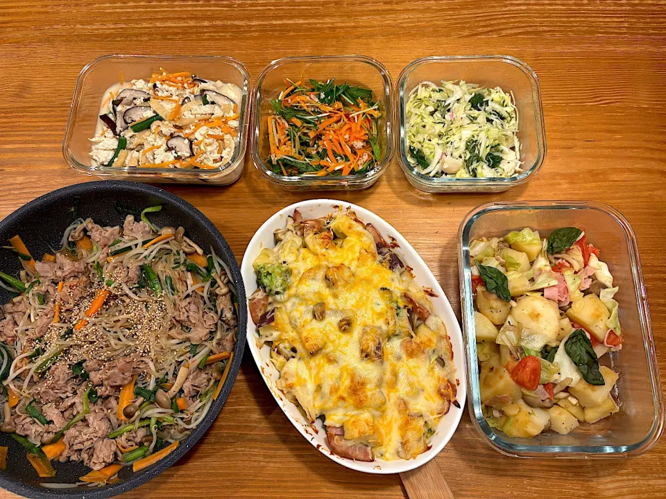 夕ご飯と作り置き👩‍🍳|メグミさん