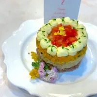 わんちゃん誕生日ケーキ🐶🍰|Le petit soleil （ル・プティ・ソレイユ）さん