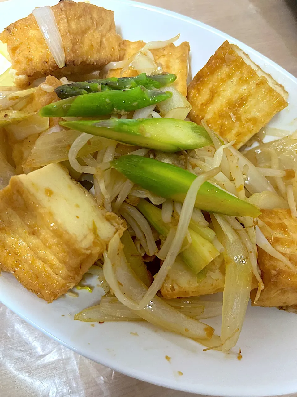 厚揚げXO醬炒め|もーやんさん