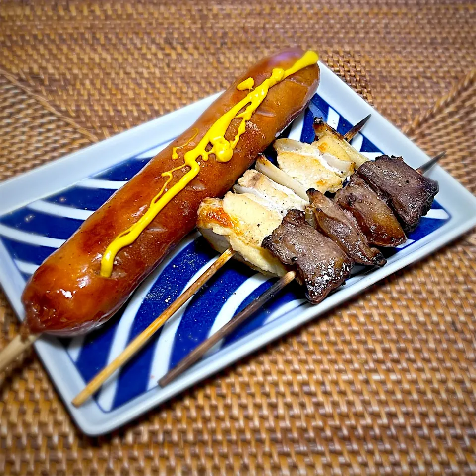 焼きとりと焼きソーセージ|Noriyuki Saitoさん