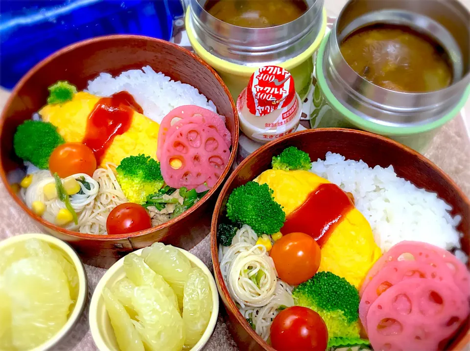 今日の夫婦弁⁽⁽ ◟(灬 ˊωˋ 灬)◞ ⁾⁾💕|桃実さん