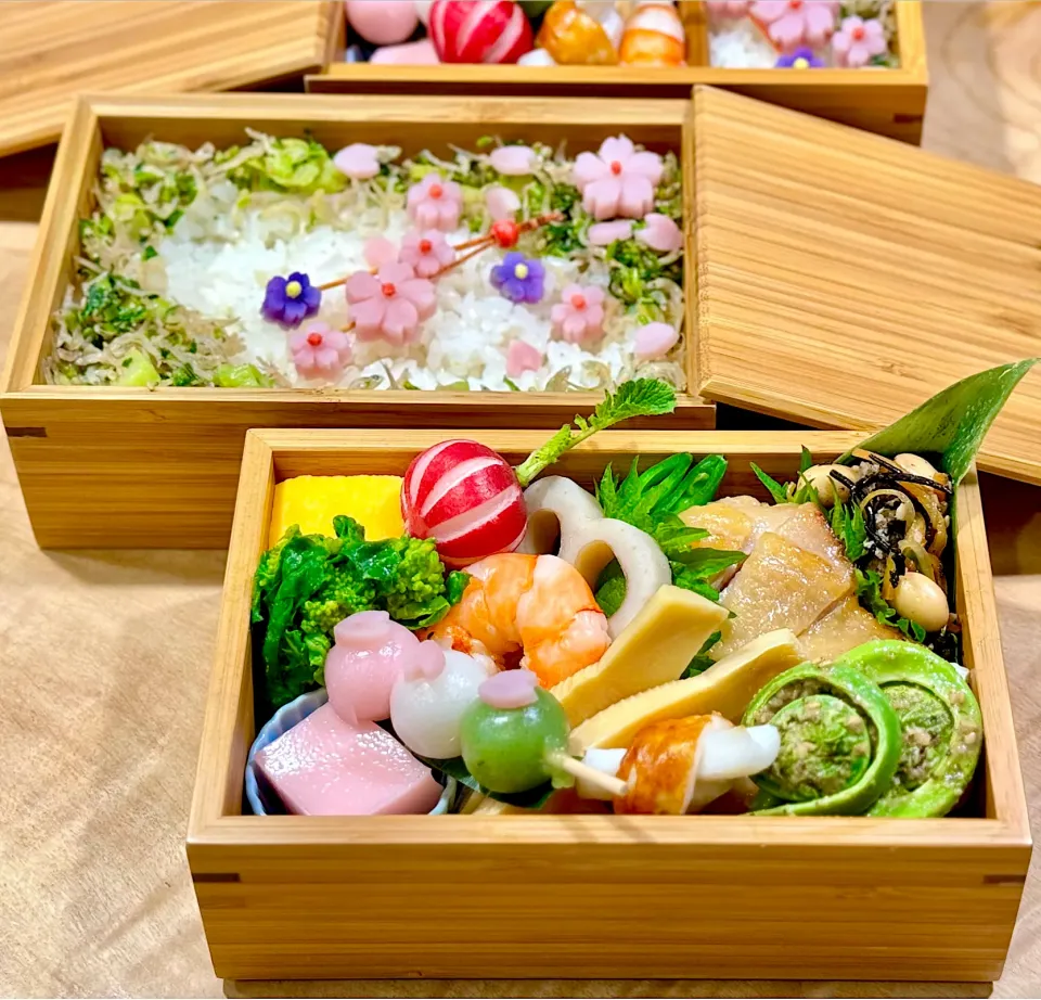 和食で花見弁当|1480_kojiさん