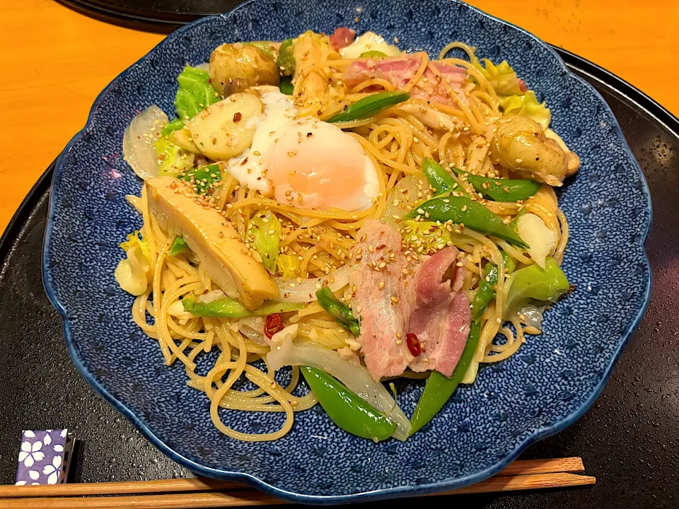 春野菜のパスタ😊🩷|naoさん