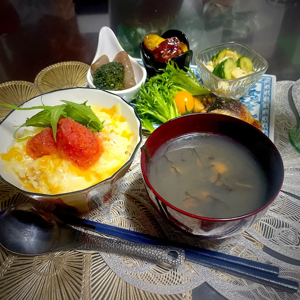 明太子チーズご飯|Reikoさん