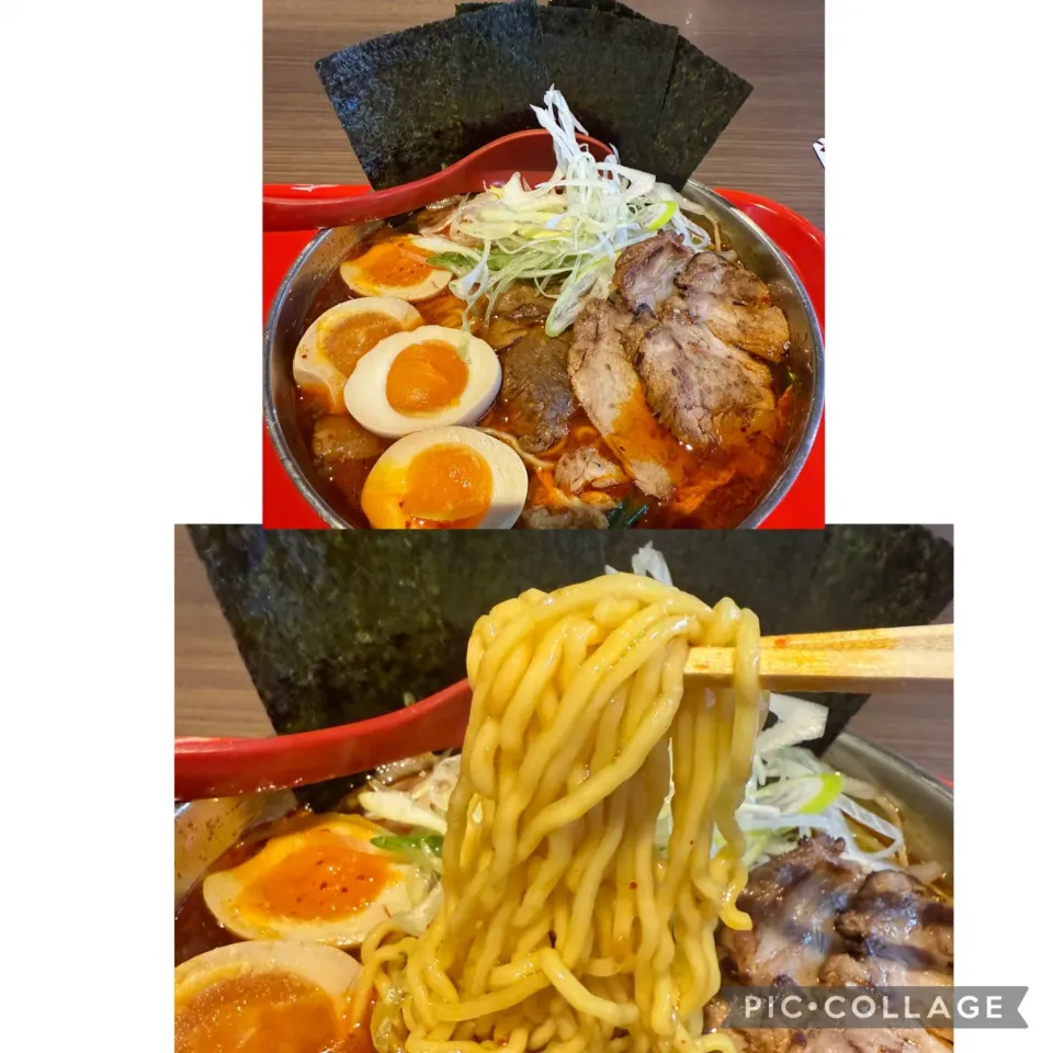 本日の出張ランチは、2か月に1回食べてしまうかるびラーメンMax盛り@かるびラーメンミナカ小田原店にて。美味しくいただきました。|sniper66さん