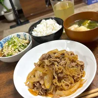 牛乳と糸こんにゃくのしぐれ煮 えのきのポン酢和え|まあくん🌈💙🧸さん