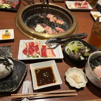 焼肉&冷麺定食|くまくまさん