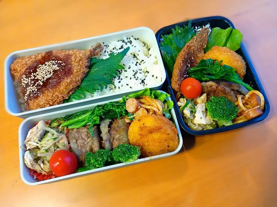 次男・私弁当|tamagomagomagoさん