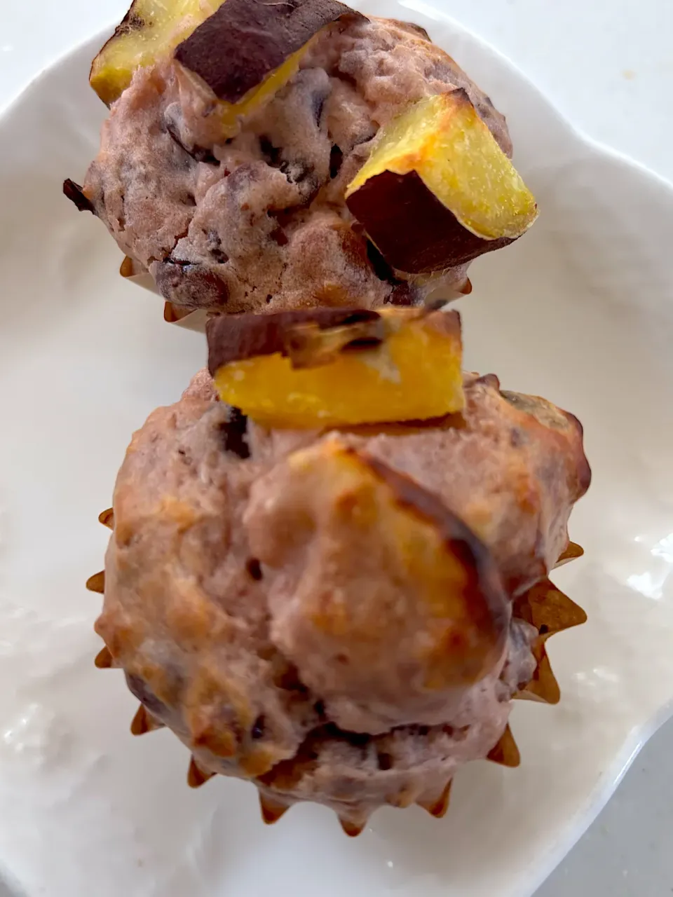 麹あんこ🫘さつまいも🍠マフィン|みうのすけさん