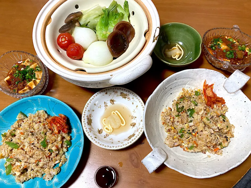 昨日の夜ご飯(*ꆤ.̫ꆤ*)|さくたえさん