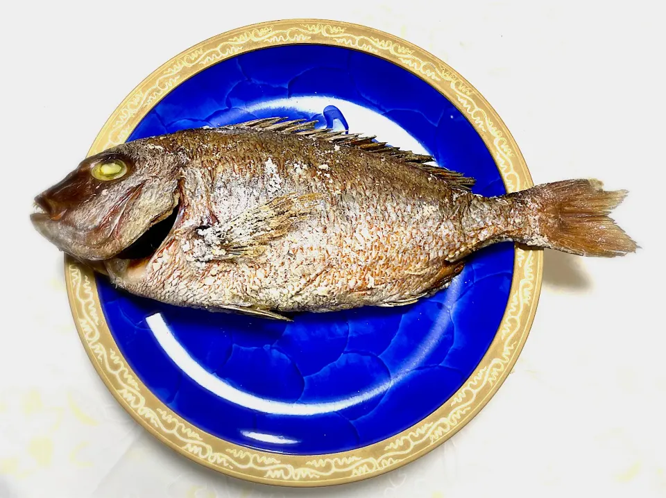 尾頭付き　真鯛塩焼き|ゆなゆなさん