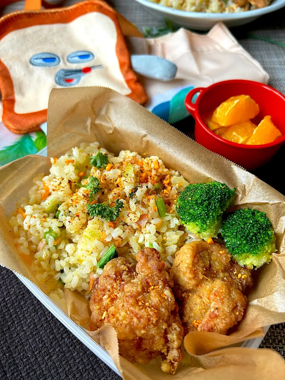 【誤差あり弁当】発酵ブイヨン de チャーハン弁当|まなまな♡さん