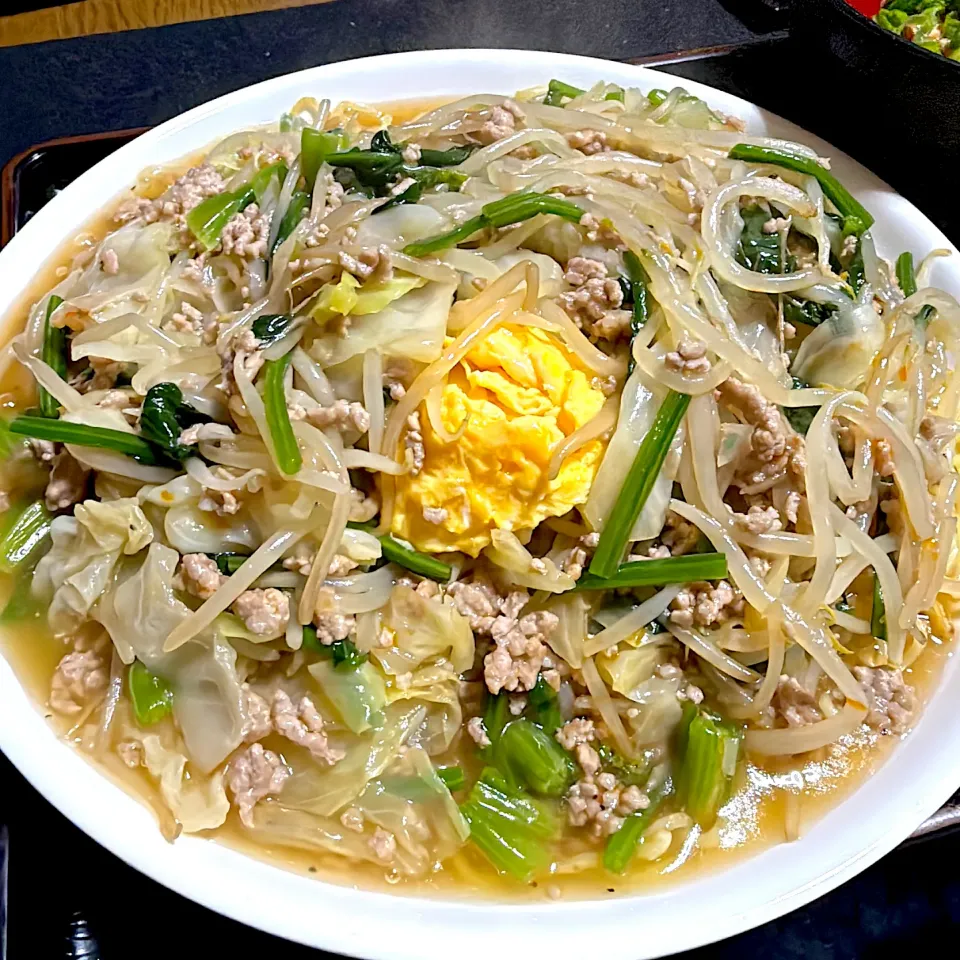 あんかけ玉子焼きそば|たまさん