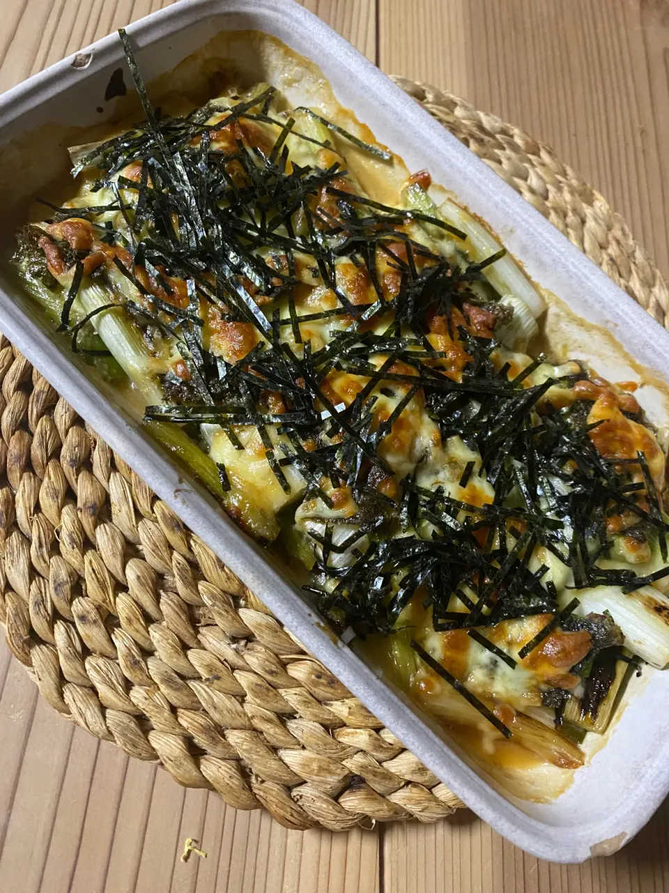 ネギと海苔の味噌チーズ焼き|よーこさん