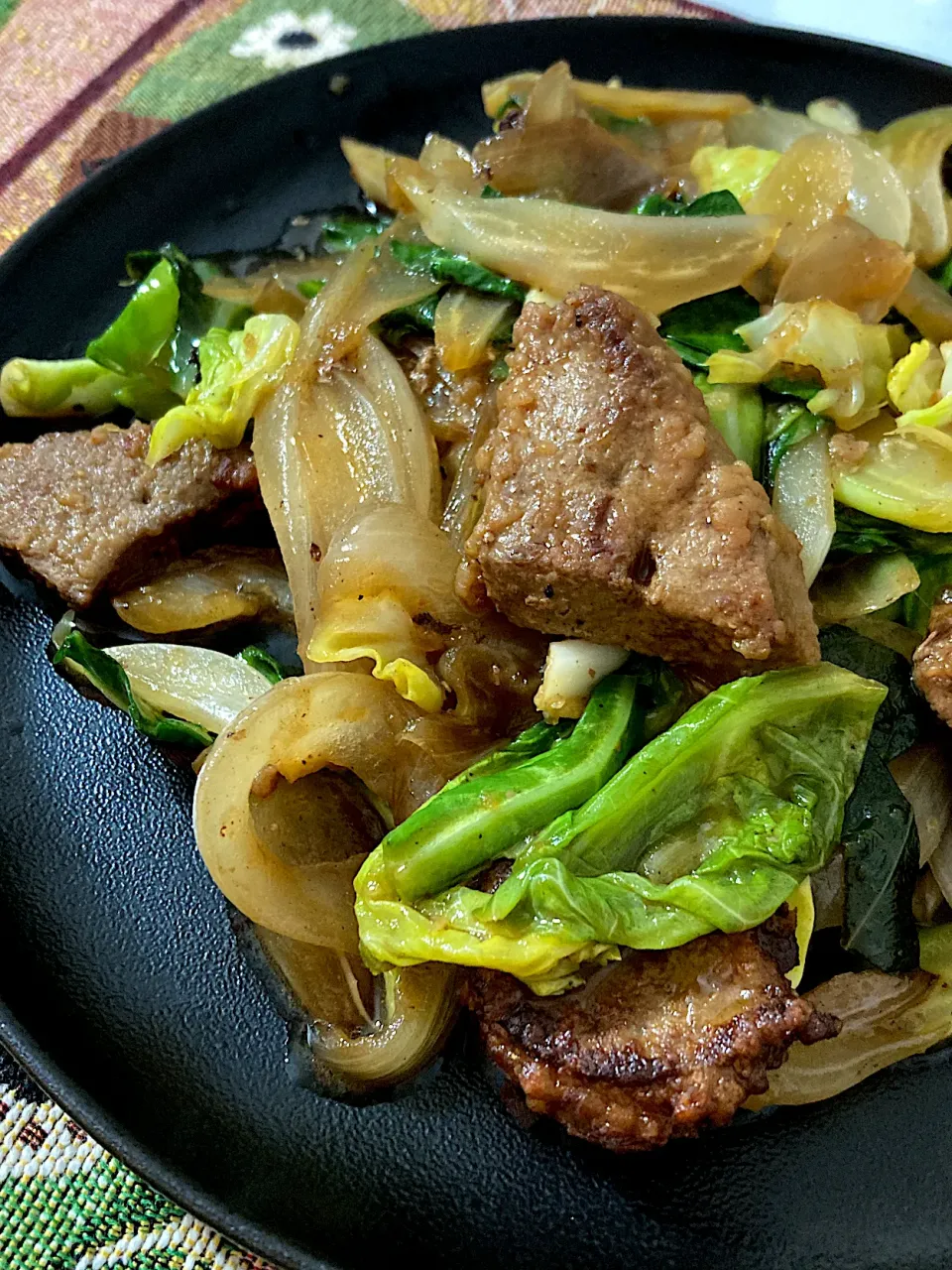 レバー炒め🥬|ジュンコ バイヤーさん
