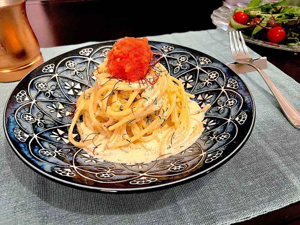 たらこのクリームパスタ|楓さん