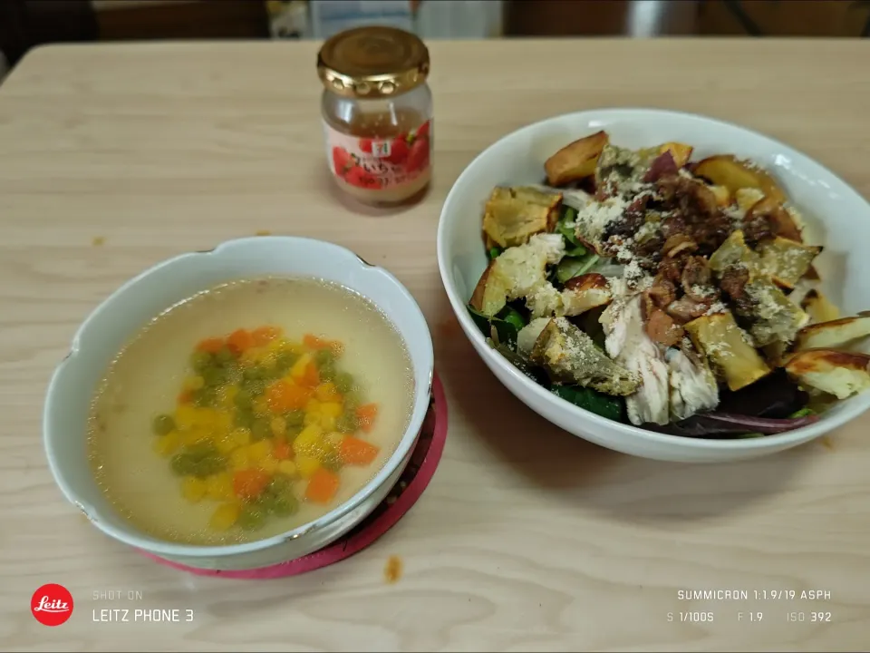 2025/03/30朝は食事サラダセット|Tarou  Masayukiさん