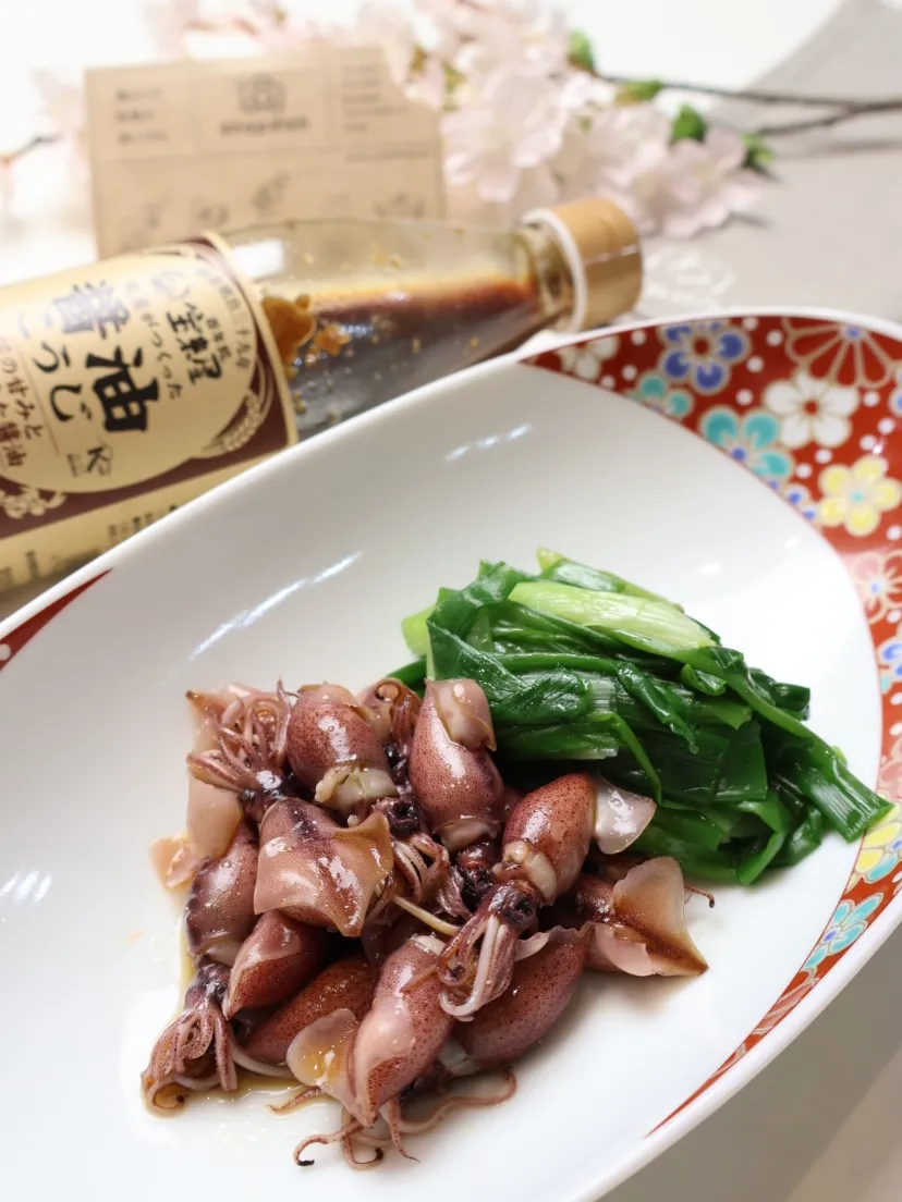 パパ氏さんの料理 ホタルイカの簡単で美味しい食べ方　いつも酢味噌やわさび醤油の方　是非お試しを|めいめいさん