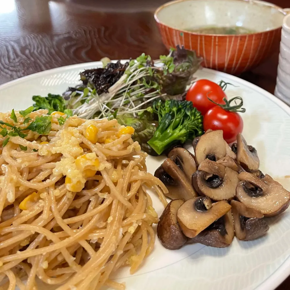 もちキビコーンのカルボナーラ風プレート
*vegan|Yu Yu mamaさん
