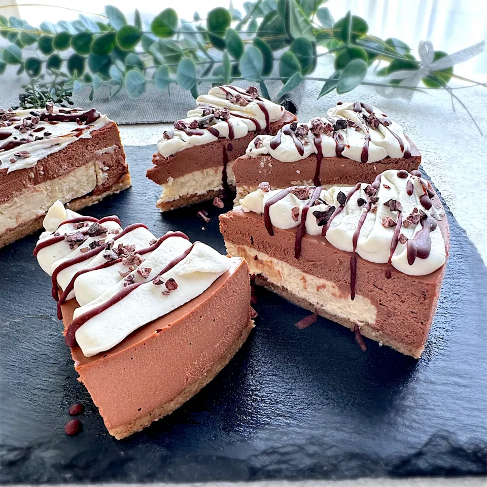 りんりんさんの料理 ローチョコケーキ|りんりんさん