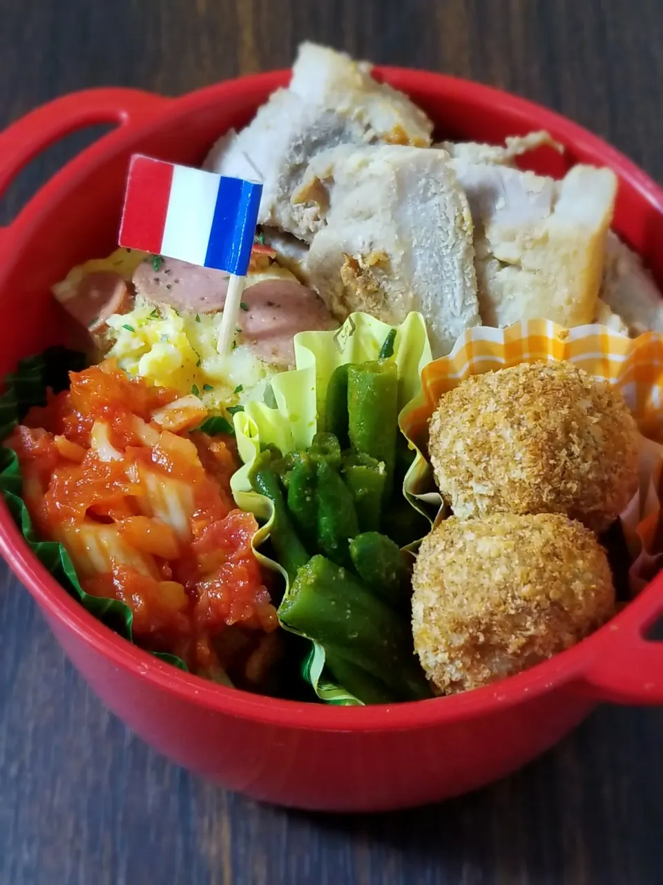 豚肉のマーマレード焼き弁当|ぱんだのままんさん